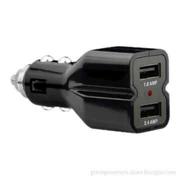 CE/FCC-approval 3.1A dual USB car charger for iPad/Samsung Galaxy Tab Shenzhen Manufacturer